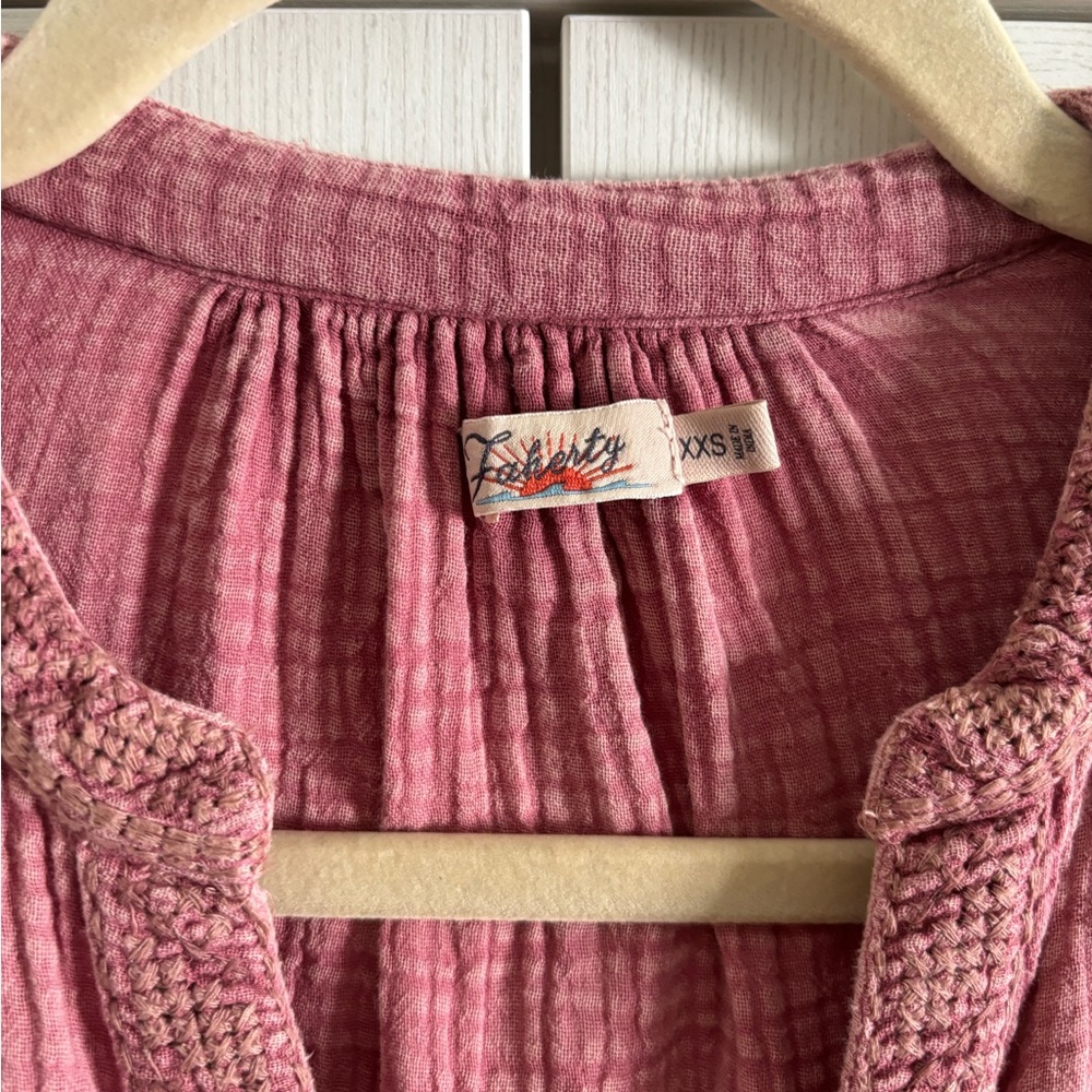 Faherty Dream Cotton Gauze Lucia Dress - Picture 4 of 5